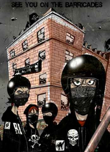 Cartel Ungdomshushet Black Bloc