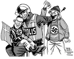 Nazis y policía