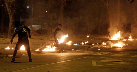 Disturbios Poblas Chile